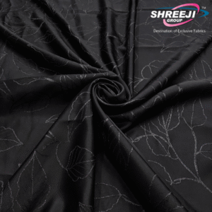 Black Blooming Jacquard -1