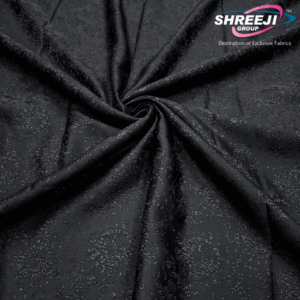 Black Blooming Jacquard -17