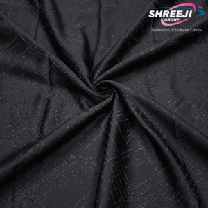 Black Blooming Jacquard -18