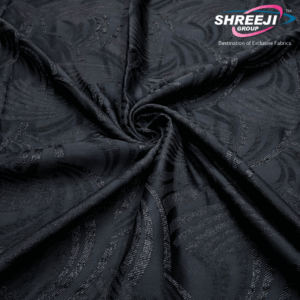 Black Blooming Jacquard -26