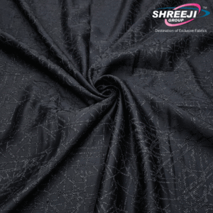 Black Blooming Jacquard -31