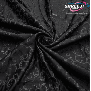 Black Blooming Jacquard -6