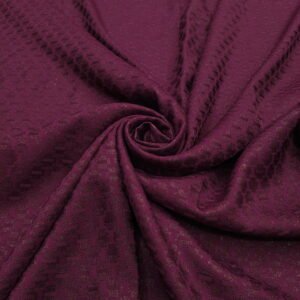 Wine Blooming Jacquard -9